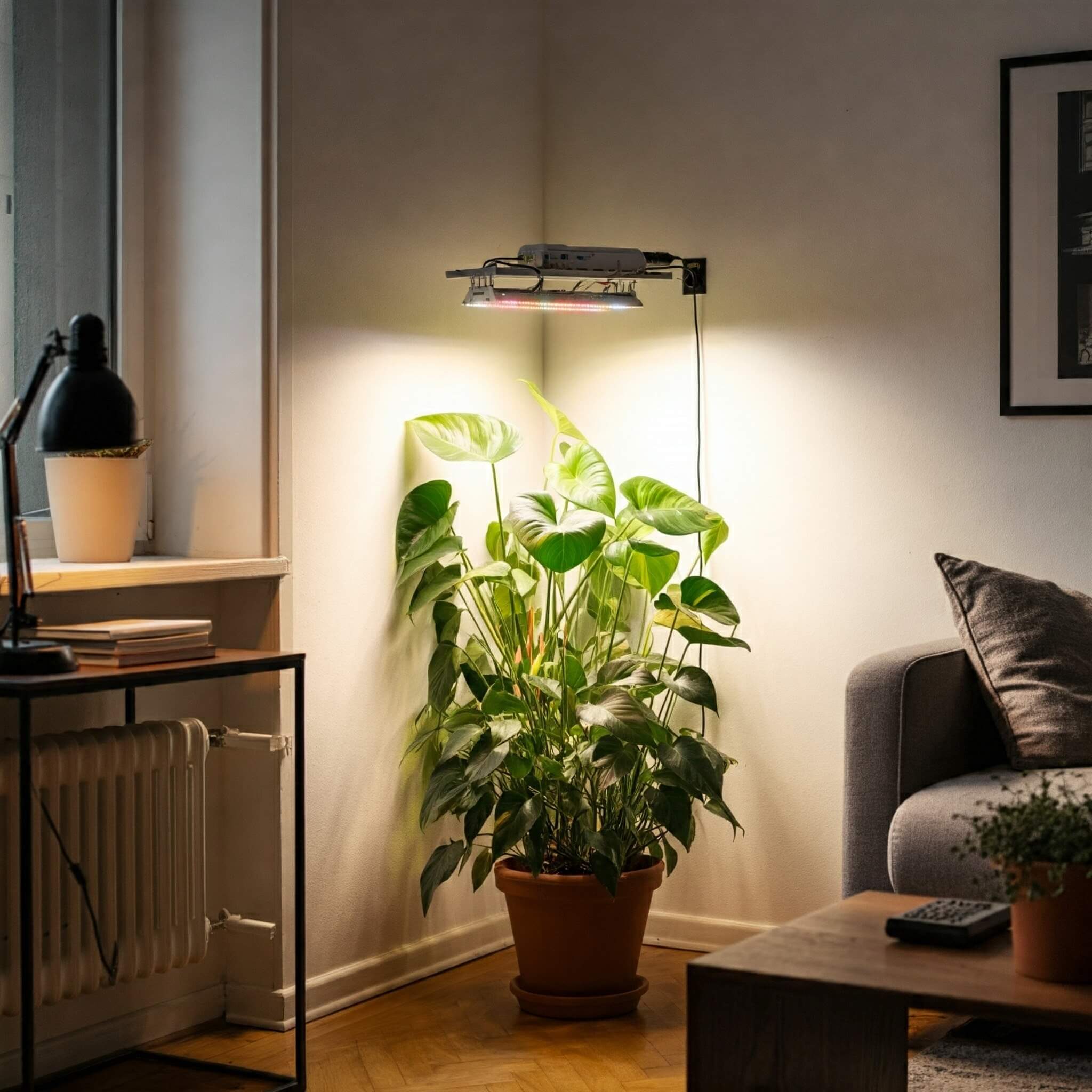 Optimaler Abstand zur Pflanzenlampe